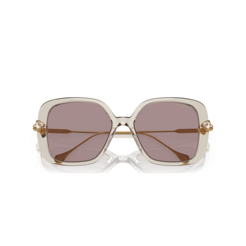 Sunglasses Oversized, Square shape, SK6011EL, Purple