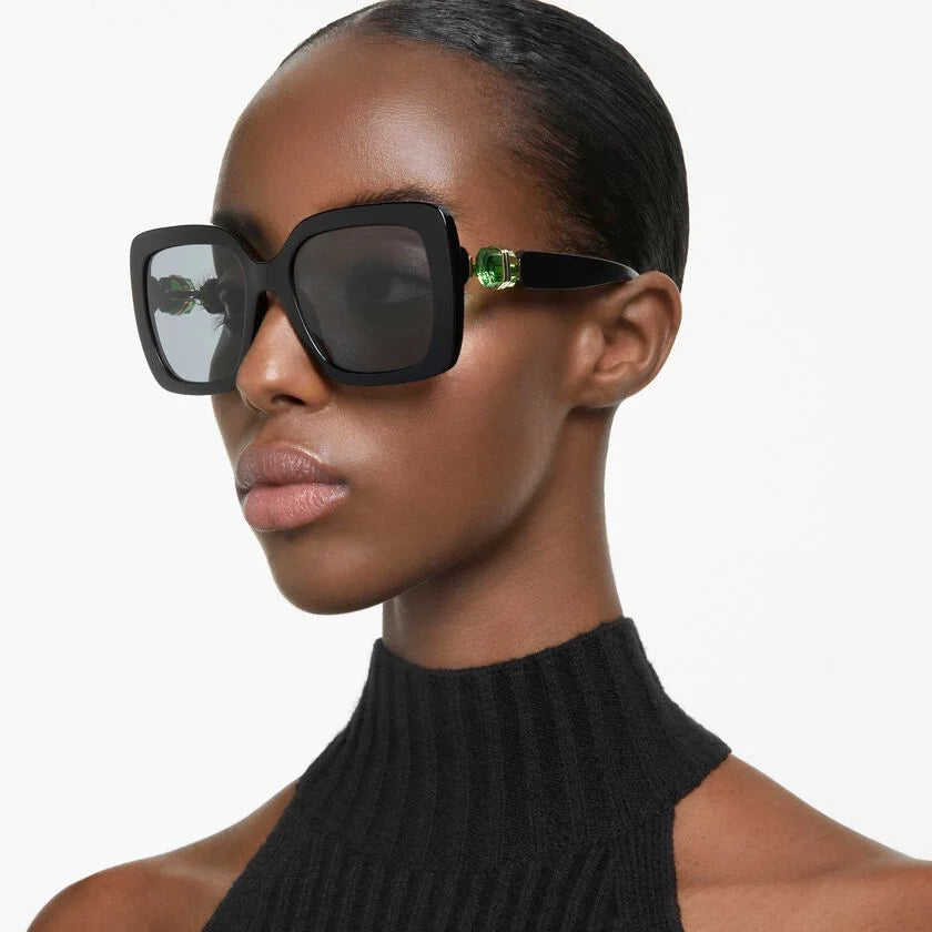 Sunglasses Oversized, Square shape, SK6001EL, Black